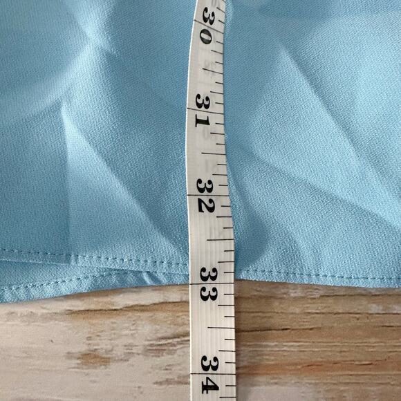 Amanda Uprichard Jessamyn Mini Dress Pacific Blue Size Small - Picture 9 of 9